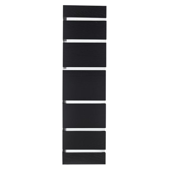 Каминокомплект: Биокамин Firelight BFP/P-2520, портал Moderno 25 шпон чёрный дуб — (1)