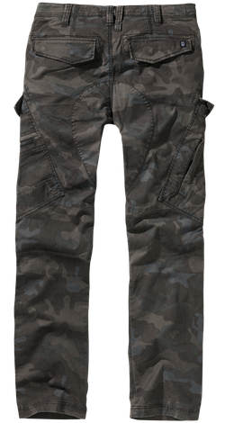 Brandit ADVEN SLIM FIT PANTS darkcamo