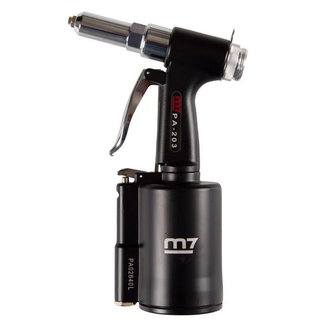 MIGHTY SEVEN (PA-203N) Пневмогидравлический заклепочник для заклепок диаметром 3,2 до 6,4 мм