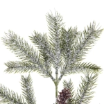 Ветка хвойная «Мерцание» 34 см
