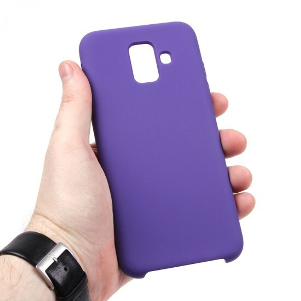 Панель Soft Touch для Samsung Galaxy A6 (2018), 007002 Фиолетовый