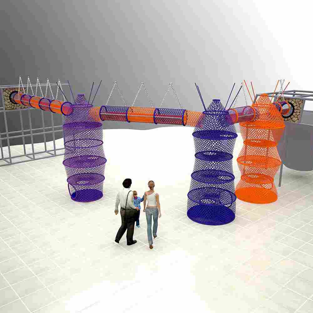 Верёвочный лабиринт «Плетёные мечты»