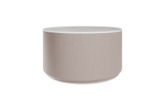 Столик Sun L, D 66 см высота 35 см (камень OV, бежевый)