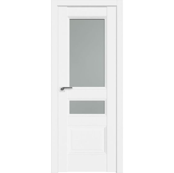 Фото межкомнатной двери unilack Profil Doors 68U аляска стекло матовое