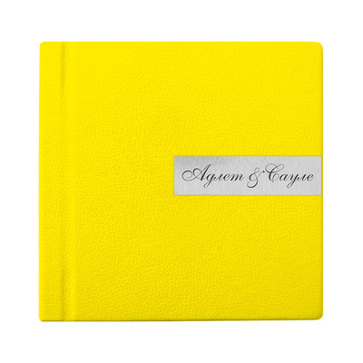 Photobook 15х15 eco-leather "Rosso"