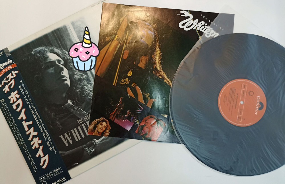 Винтажная виниловая пластинка LP Whitesnake The Best Of Whitesnake (Japan 1981)