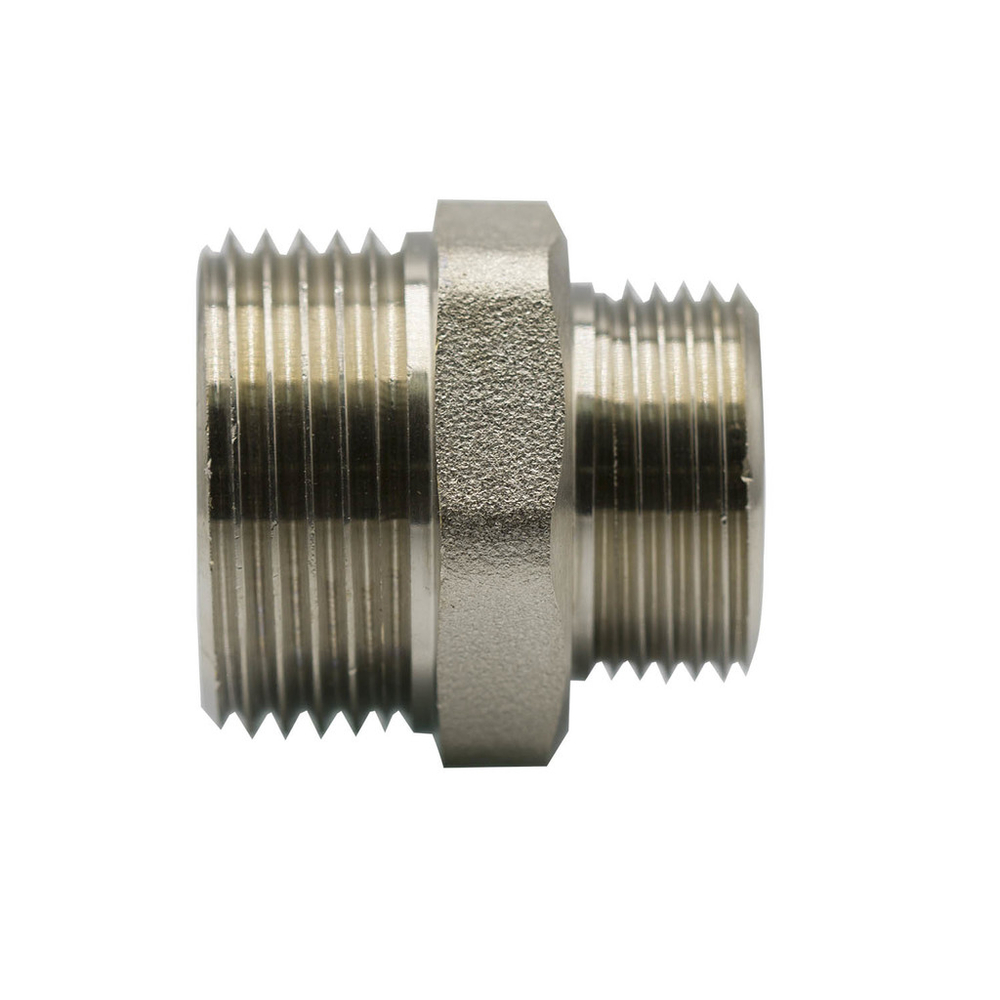 Ниппель переходной 3/4'' - 1/2'' нар/нар никель