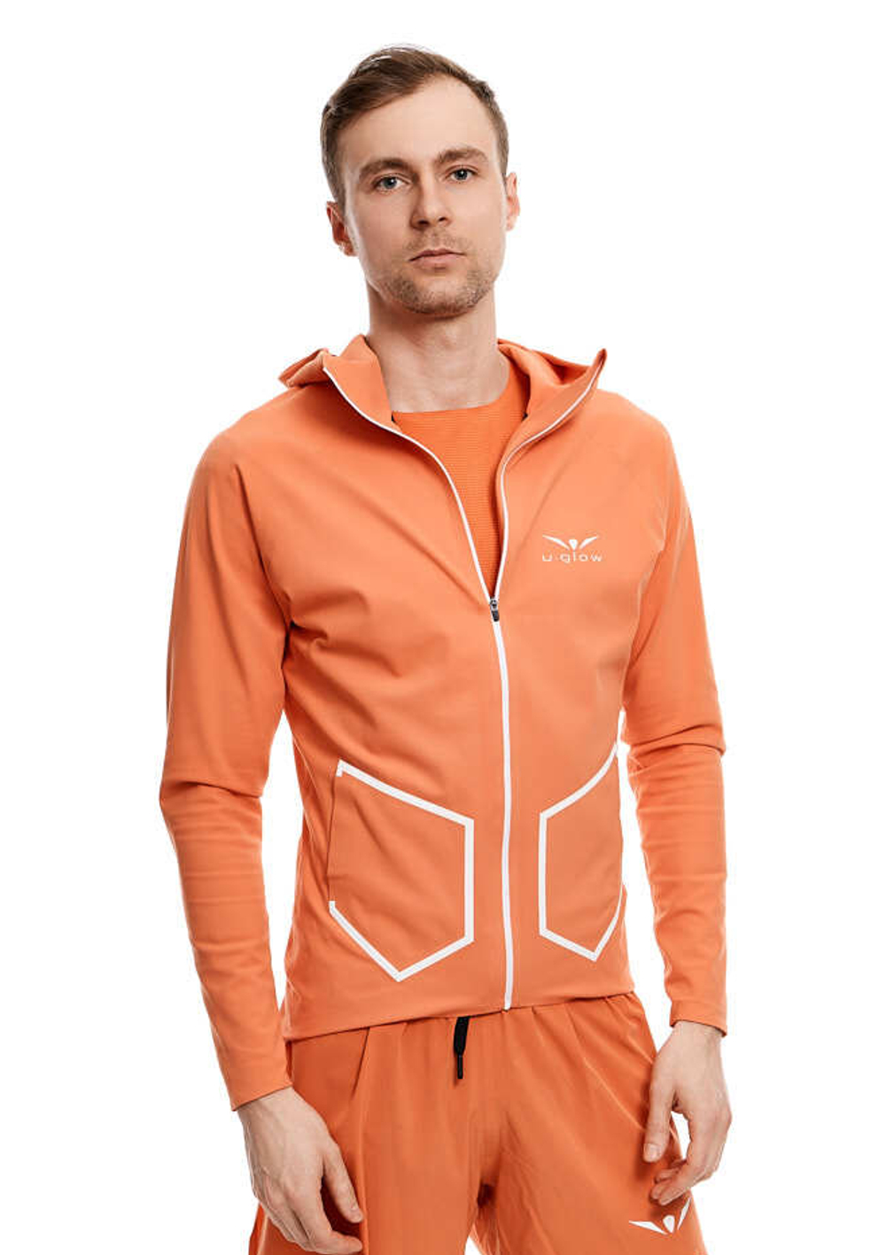 ХУДИ МУЖСКОЕ RUNNING HOODED | TIGERLILY