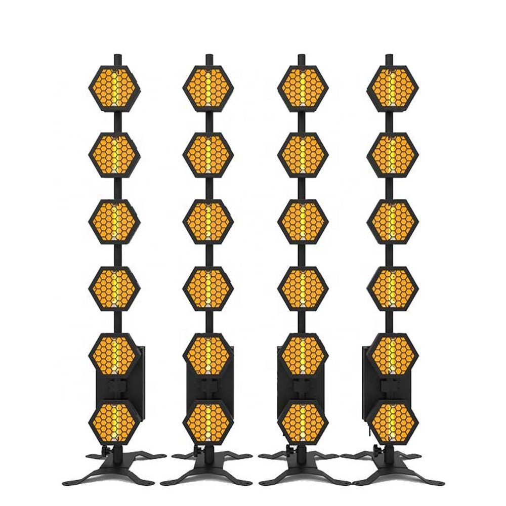 PL-P2-LED — светодиодный ретро-прожектор 6×60 Вт RGB