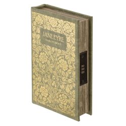 GAEM Шкатулка-книга с кодовым замком, L16 W5 H24,5 см