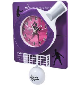 CL-42/2 Часы «Теннисная ракетка» фиолетовый