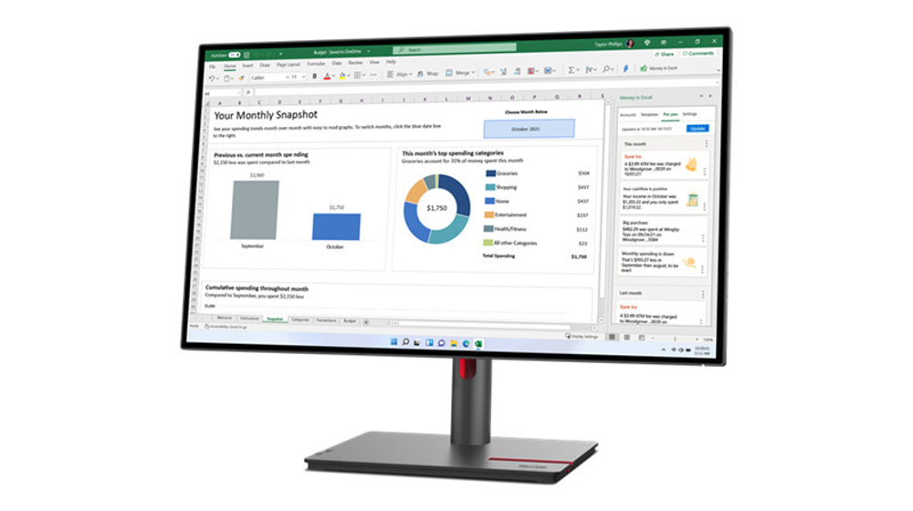 Монитор 27" Lenovo ThinkVision P27h-30