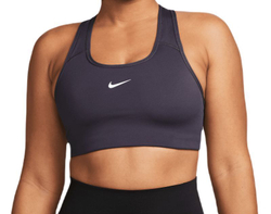 ТОП теннисный Nike Swoosh Bra Pad - серый