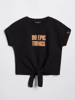 Леопардовый костюм для девочки на лето