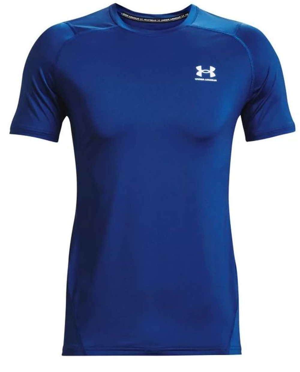 Мужская теннисная футболка Under Armour Men's HeatGear Armour Fitted Short Sleeve M - tech blue/white