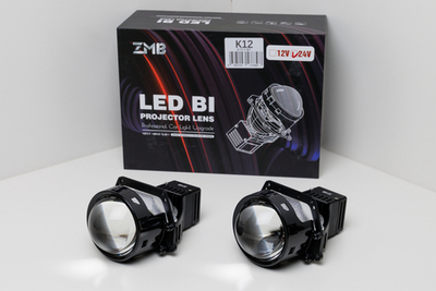 ZMB Bi-Led K12 3.0" 2 чипа 2 отражателя 5500к 24V