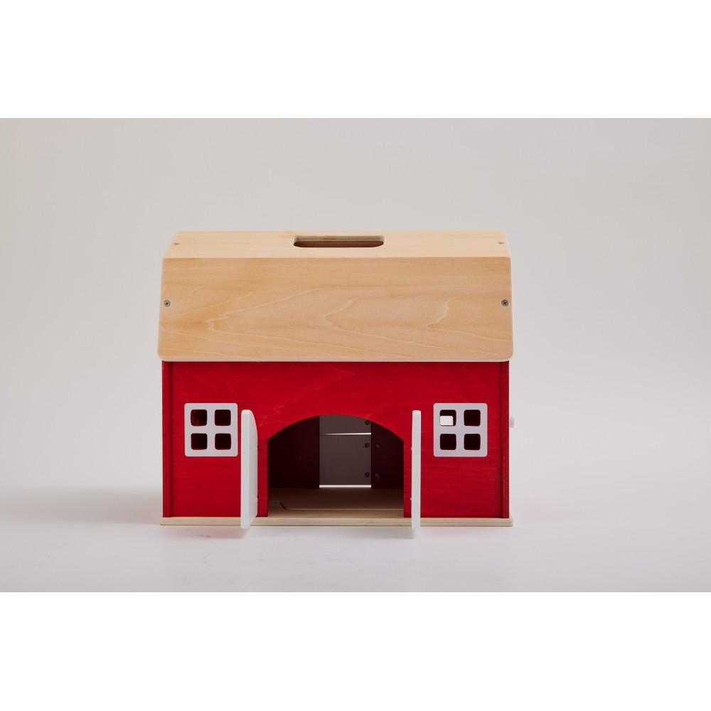Schleich Farm World - Красный деревянный СТОГ Retro 42602