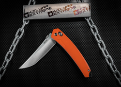 Складной нож SRM 9211-GJ Satin сталь 8Cr13MOV рукоять Orange G10