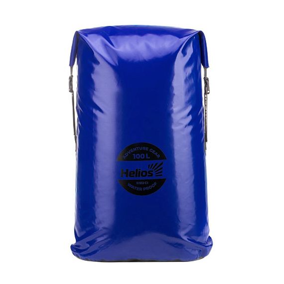 Герморюкзак 100 л (ПВХ, синий/черный) (HS-GR-100-BB) Helios