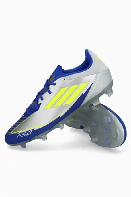Бутсы adidas F50 League Messi FG/MG - серебряный