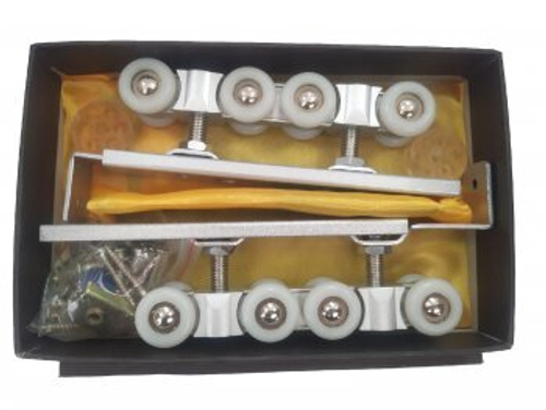 Комплект роликов на двери купе Лоид никель