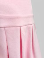 Платье Miss Diva 683 однотонное без рукавов с плиссированной юбкой