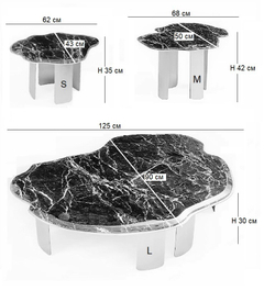 Стол кофейный Soto Grande M