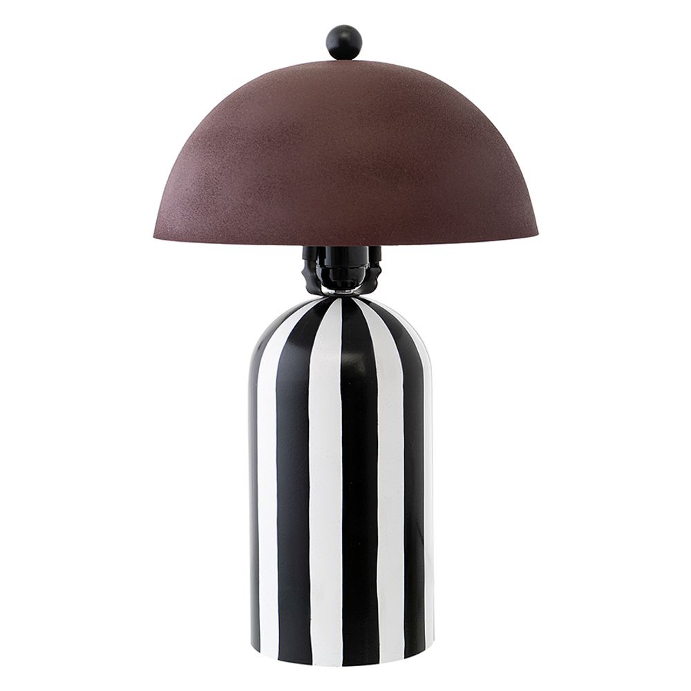 Светильник настольный Anniken, Ø25х38 см, сливовый