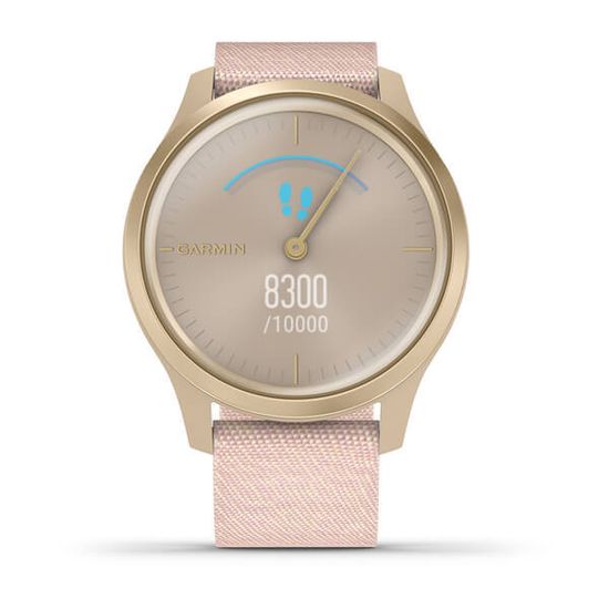 Умные часы Garmin Vívomove Style Champagne - Dust Rose, Fabric 010-02240-22