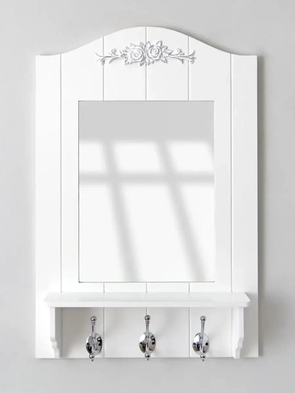 Зеркало настенное с полкой "Прованс"