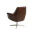 Поворотное кресло Angel Cerda 5093 из коричневой кожи