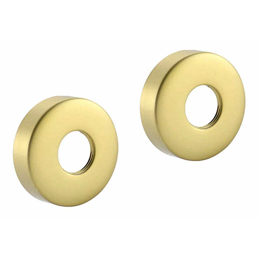 Смеситель для ванны Azario Lursy керамический картридж, длинный излив, с ручным душем, шланг 150 см, золото матовое (AZ-K1749MG)