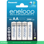 Аккумулятор Panasonic Eneloop AA 2000mAh BL4 (BK-3MCDE/4CP)
