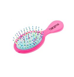 Щетка массажная Harizma Rainbow, малая, пурпурная (h10640-1616)