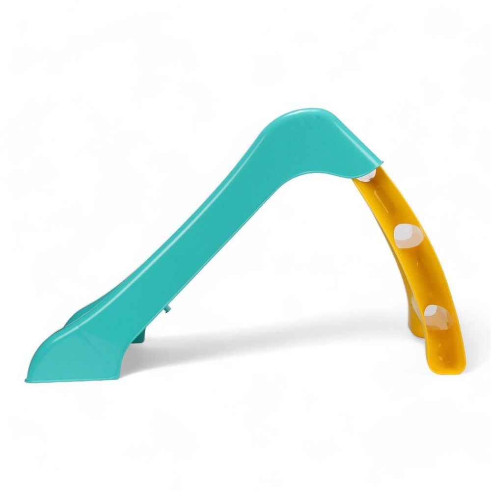 Горка детская 70 см, бирюза/желтый