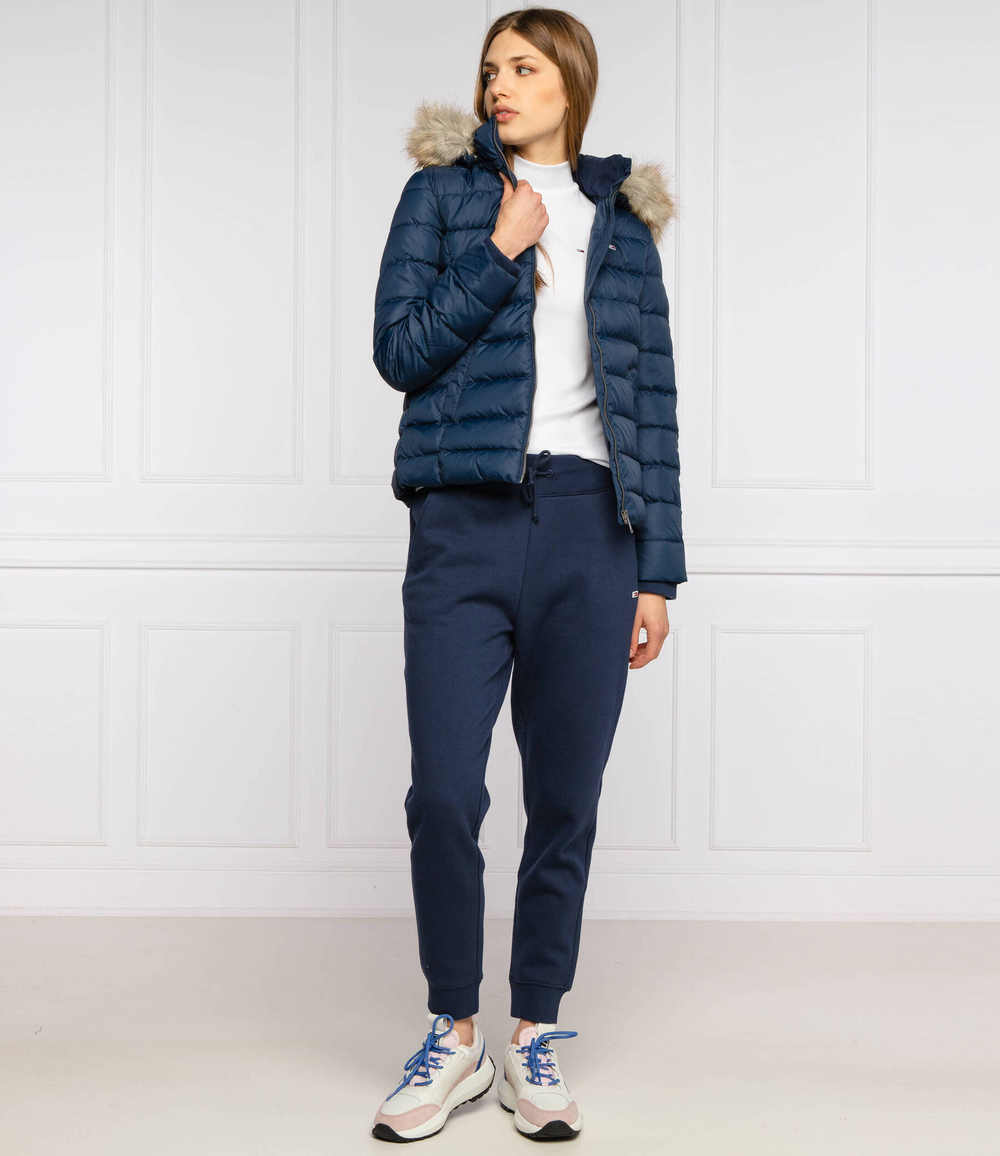 пуховая куртка tjw basic Tommy Jeans - темно-синий(DW0DW08588)