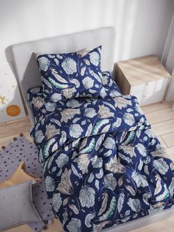 Постельное белье бязь Сказка "Хильда" 1,5-сп наволочка 50х70 1шт Простынь 150x215 см пододеяльник 145х215