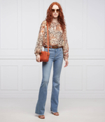 шелковая блузка Liu Jo - бежевый(WA2527 T3079)