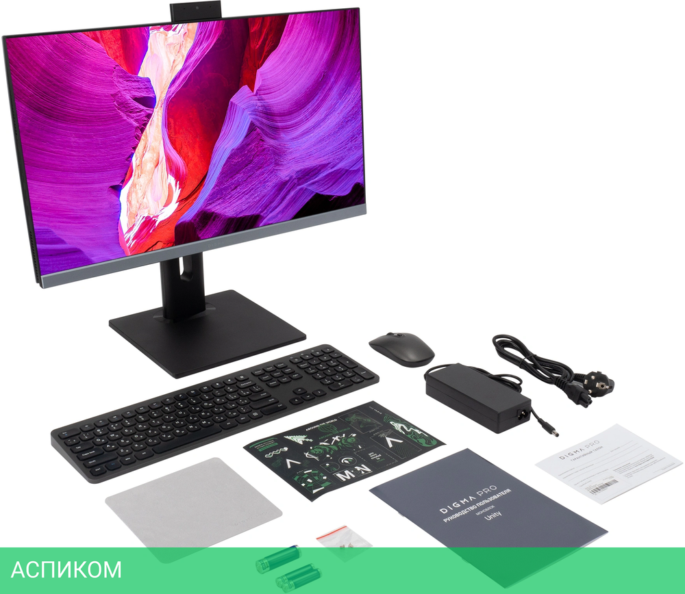 Моноблок Digma Pro Unity серый (DM23P7-ADXW02)