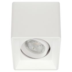 Светильник настенно-потолочный спот ЭРА OL24-1 WH MR16/GU5.3, белый, поворотный | Накладные светильники