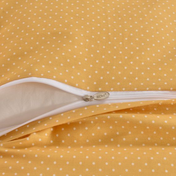 Лавр (оранж) КПБ сатин 1.6