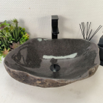 Раковина из речного камня RS-65041 51*39*15 0862