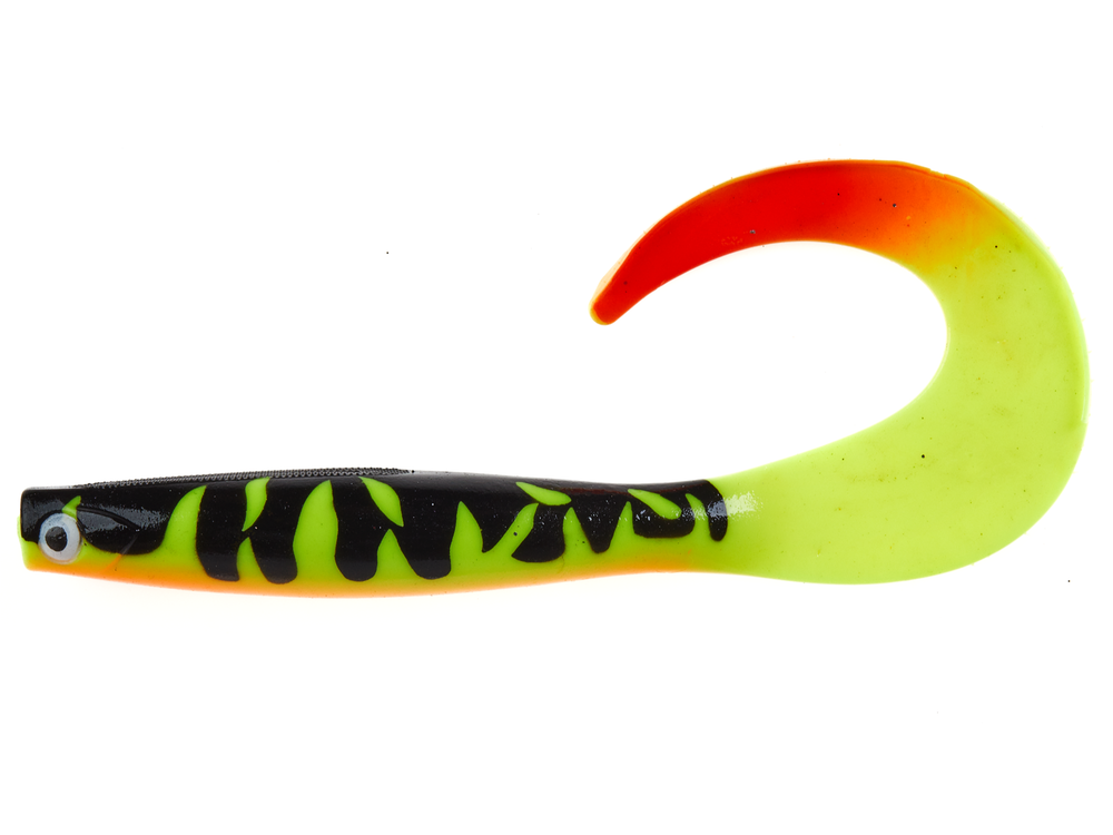 Виброхвост LJ 3D Series Kubira Fire Tail 7" (17,5 см), цвет PG37, 1 шт.