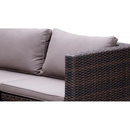 Комплект плетеной мебели  AFM-825AL Brown