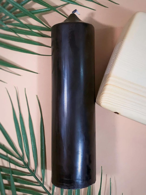 Свеча алтарная черная 70 часов