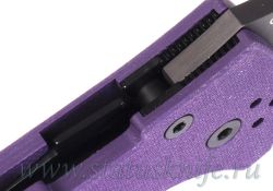 Нож Spyderco C85GPPRBK2 Yojimbo 2 Cru-Wear Purple G-10фотография - 7