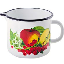 Кружка с носиком эмалированная КМЗ 40104-072-4вкл 1 л