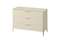 Комод Type oak 3 ящика ширина 120 см (молочный)