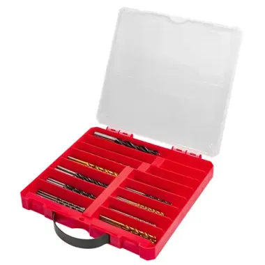 Сверла, набор комбинированный 130пр. (по металлу: 1-6, 8, 10мм, по бетону: 4-6, 8, 10мм, по дереву: 4-6, 8, 10мм) FORCEKRAFT FK-924U130