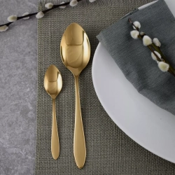 Набор столовых приборов 24 предмета на 6 персон Cristema Colombo золотой